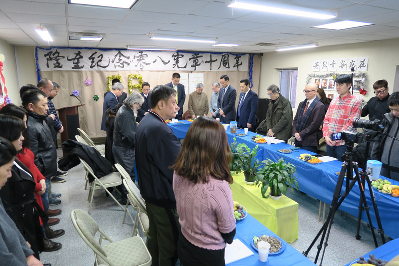 已故諾貝爾和平獎得主劉曉波等人發起的「零八憲章」問世滿10年，多位當年參與連署的異議人士8日齊聚紐約，中國作家胡平呼籲繼承劉曉波精神，實現民主、憲政等理念。(圖：中央社)