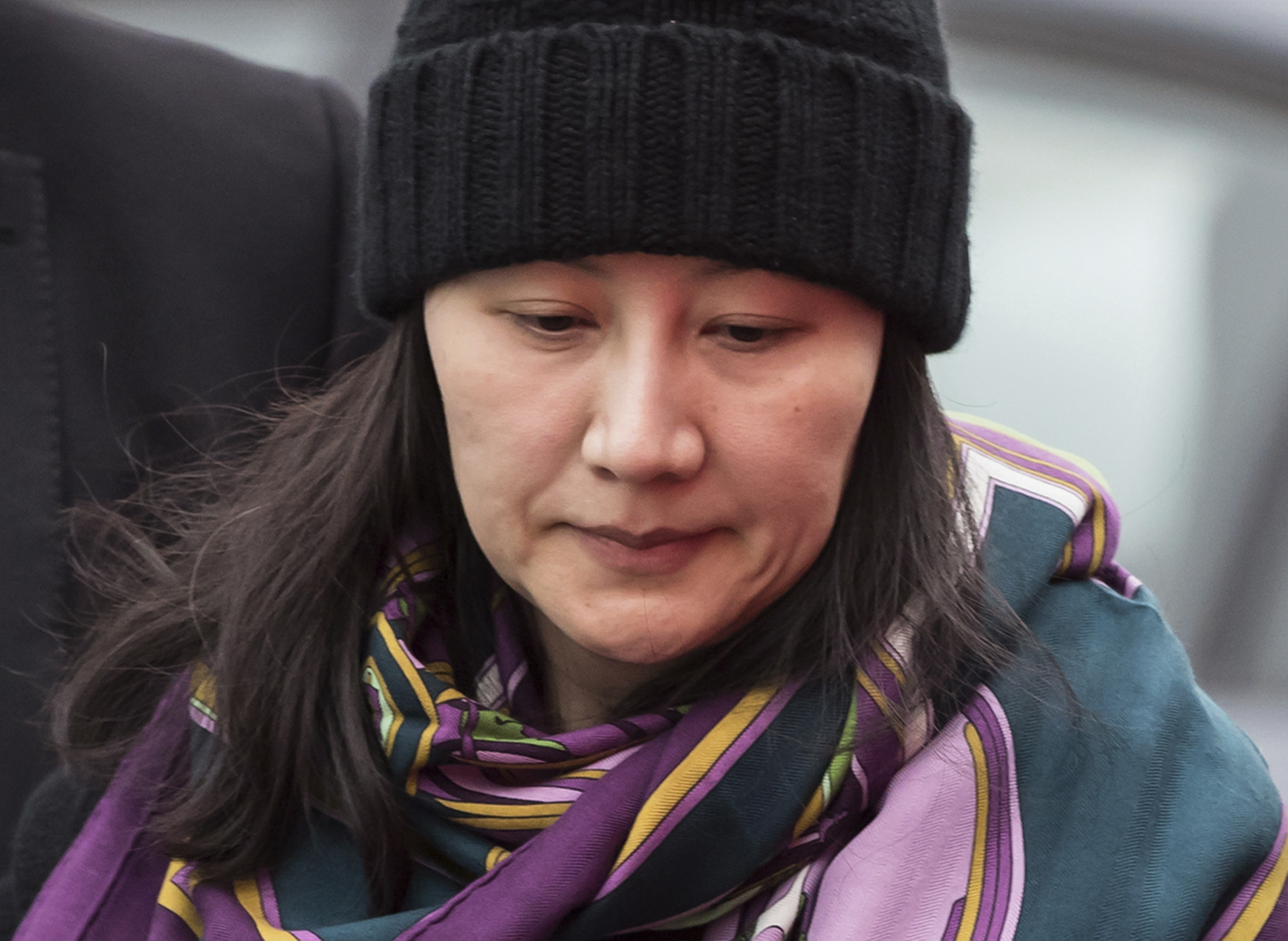 中國電信巨擘華為(Huawei)財務長孟晚舟(Meng Wanzhou)(美聯社/達志影像)