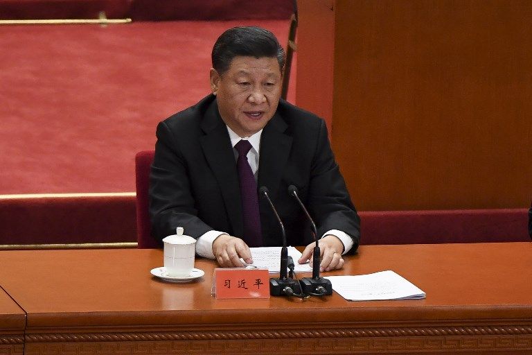 中國國家主席習近平將於亞洲基礎設施投資銀行(亞投行)第五屆理事會年會視訊會議的開幕中致詞，引起外界關注。(AFP)