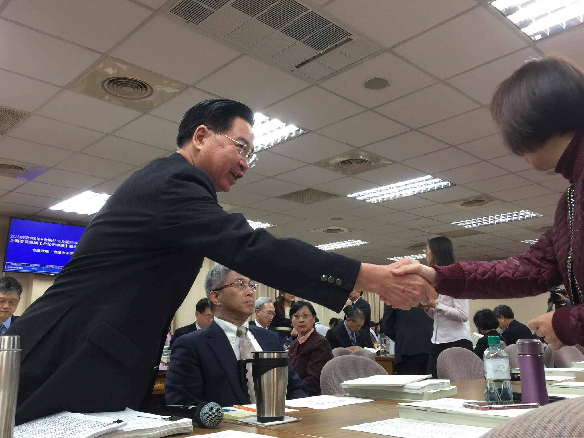 外交部長吳釗燮。（蕭照平攝）