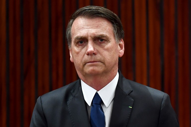 巴西新總統波索納洛(Jair Bolsonaro) (資料照片/AFP)
