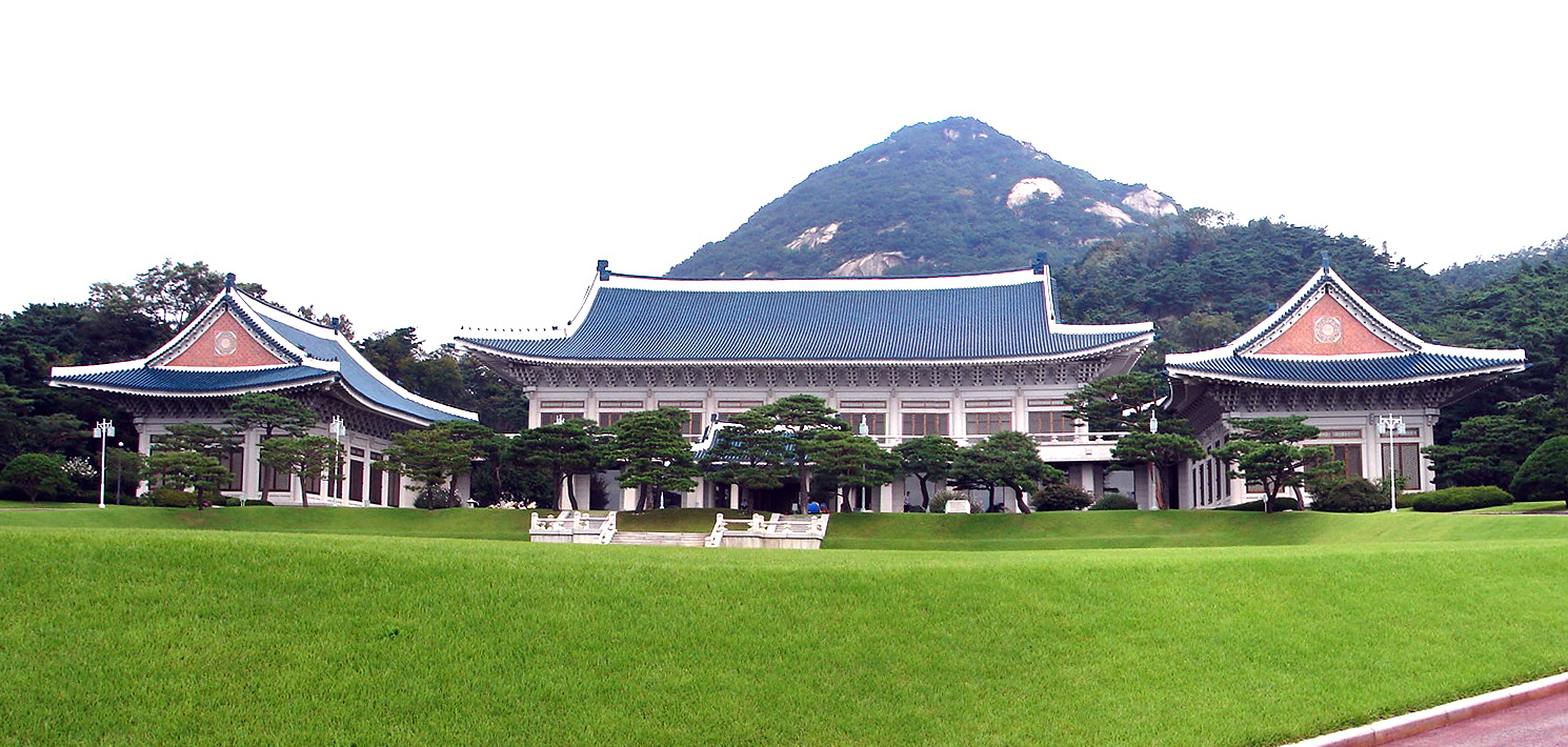 南韓總統府青瓦台。(圖：維基百科)