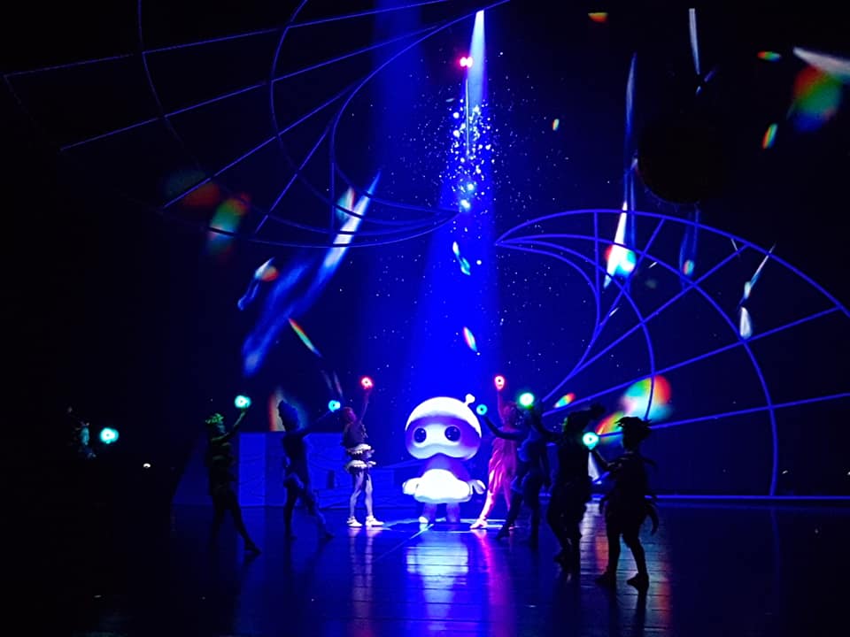 舞鈴劇場30年，打造經典之作「阿米巴」。(江昭倫 攝)