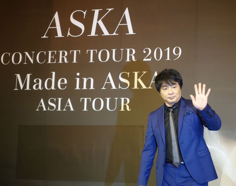 日本樂團「恰克與飛鳥」成員飛鳥涼（ASKA）(資料照片/中央社)