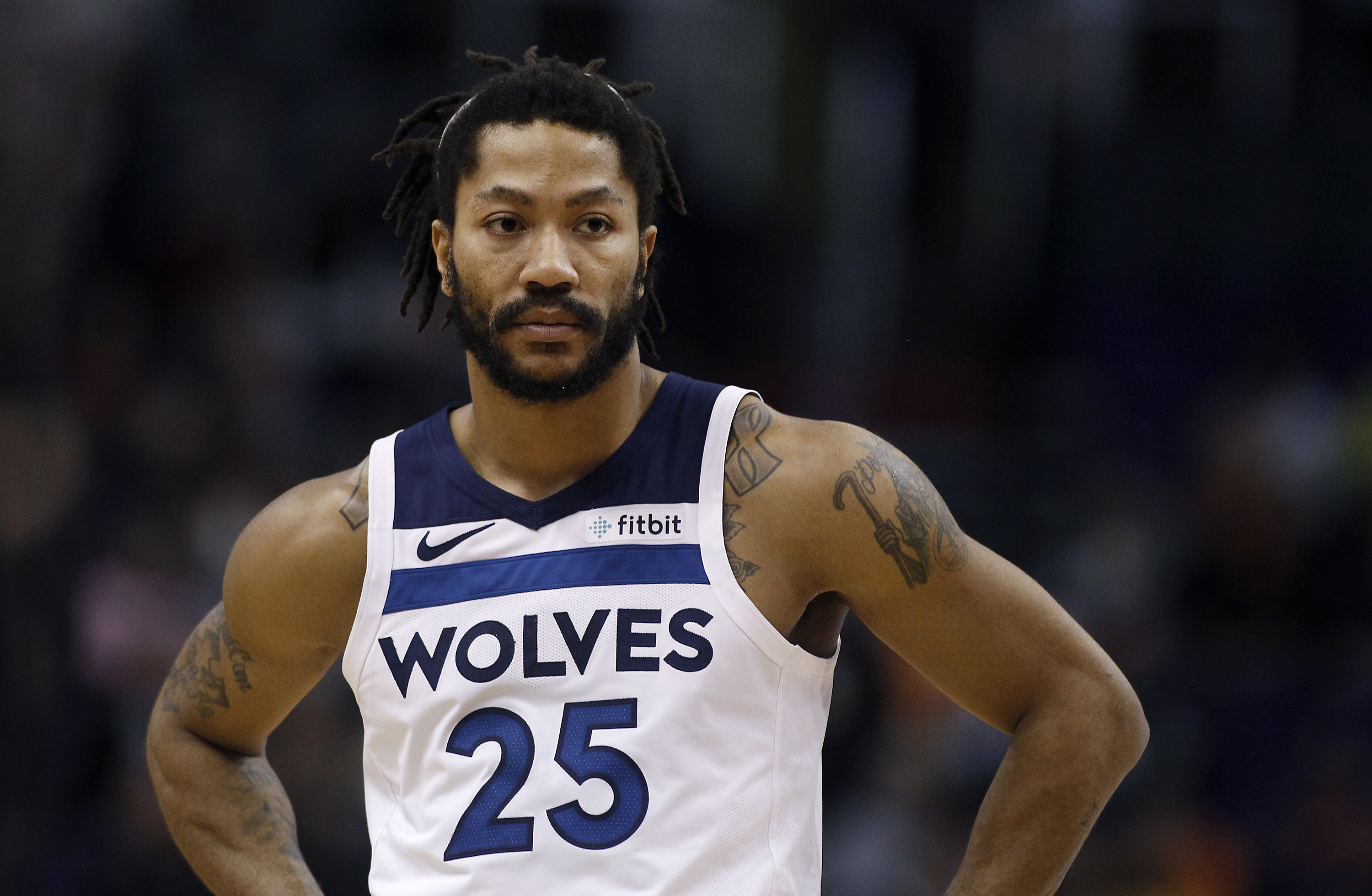美國職籃NBA球星「飆風玫瑰」羅斯(Derrick Rose) (AP/達志影像)