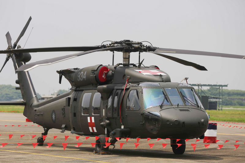UH-60M黑鷹直升機。（資料照片）