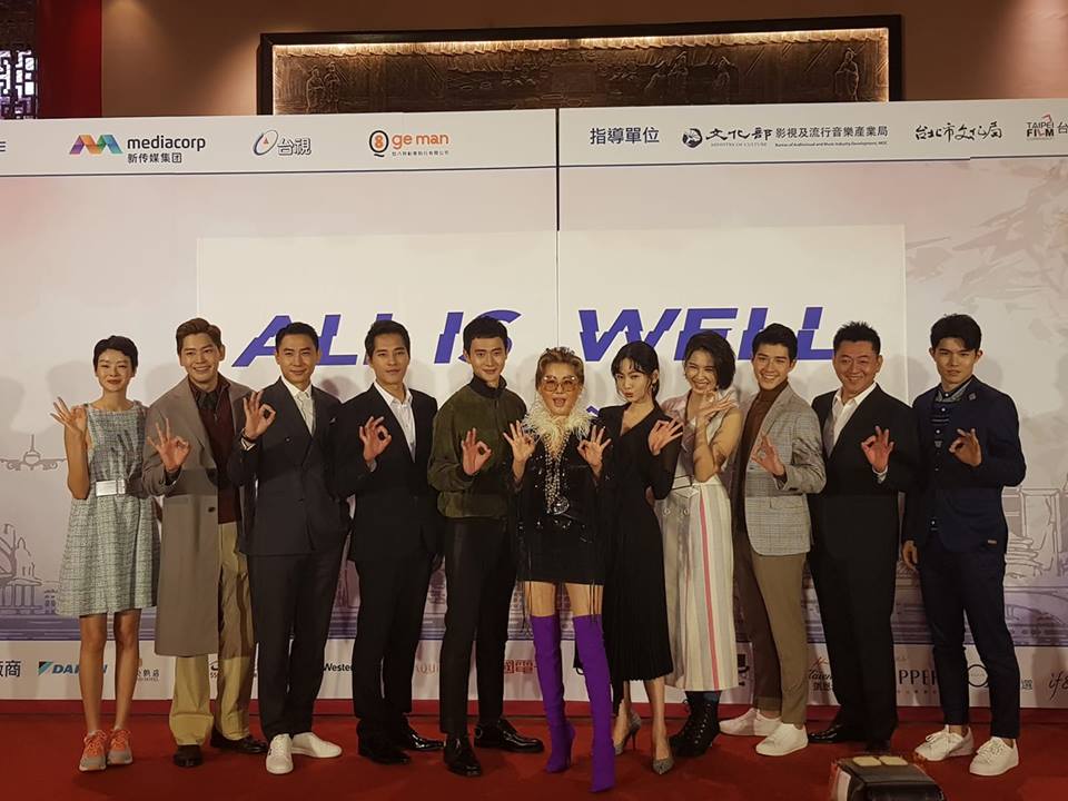 由王小棣擔任總監製兼總導演，集結台星兩地資金、導演、編劇群與演員共同合製的「你那邊怎樣・我這邊OK」戲劇作品正式開拍。(江昭倫 攝)