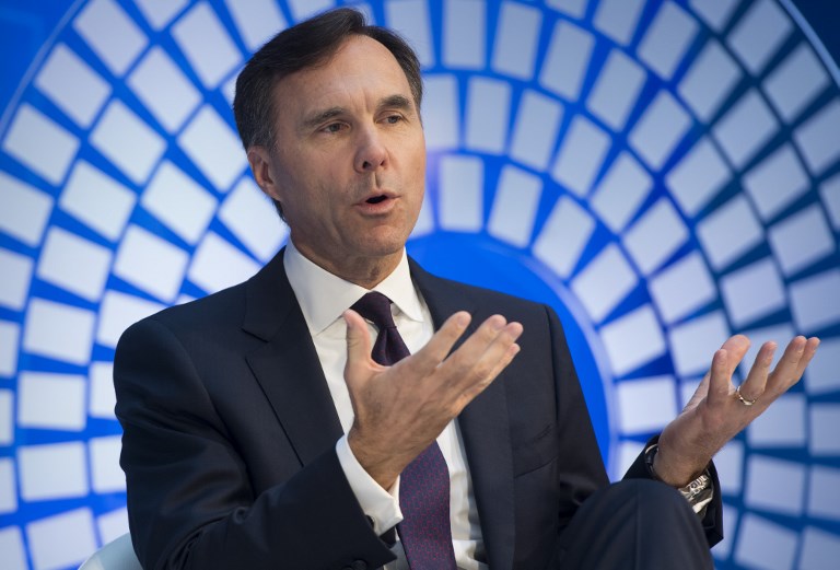 加拿大財政部長莫諾(Bill Morneau) (AFP)