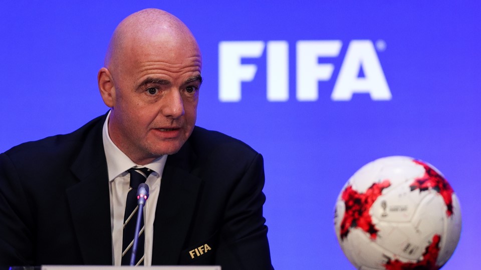 國際足球總會(FIFA)主席英凡提諾(Gianni Infantino) (圖:FIFA)