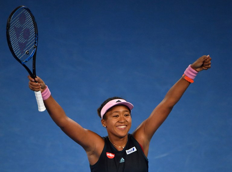 日本網球女將大坂直美(Naomi Osaka) (AFP)