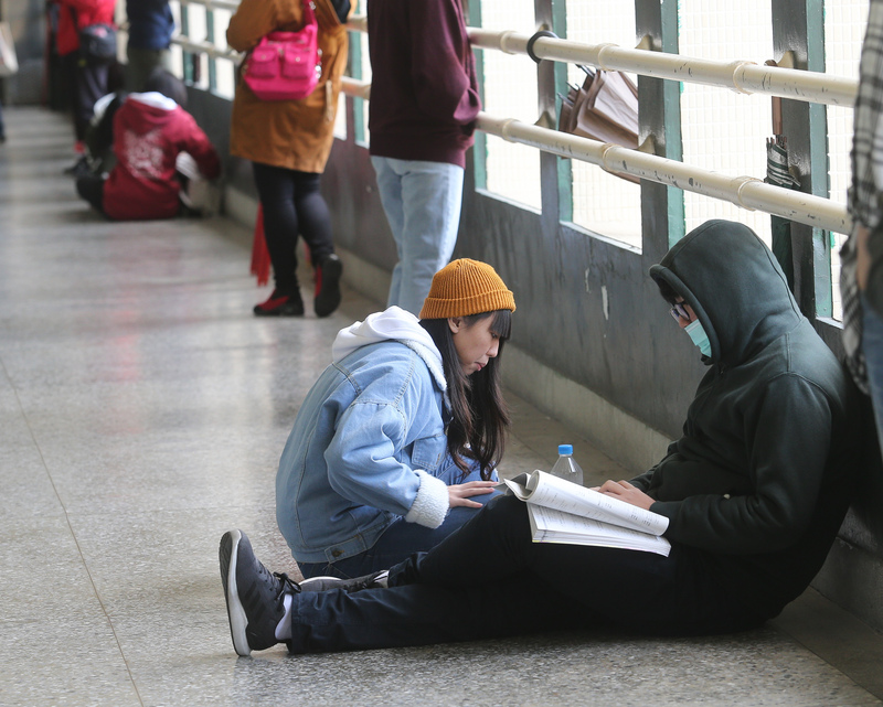 大考中心今天表示，學測照常於22、23日舉行，提醒考生遵守各項防疫規範。(圖：中央設)