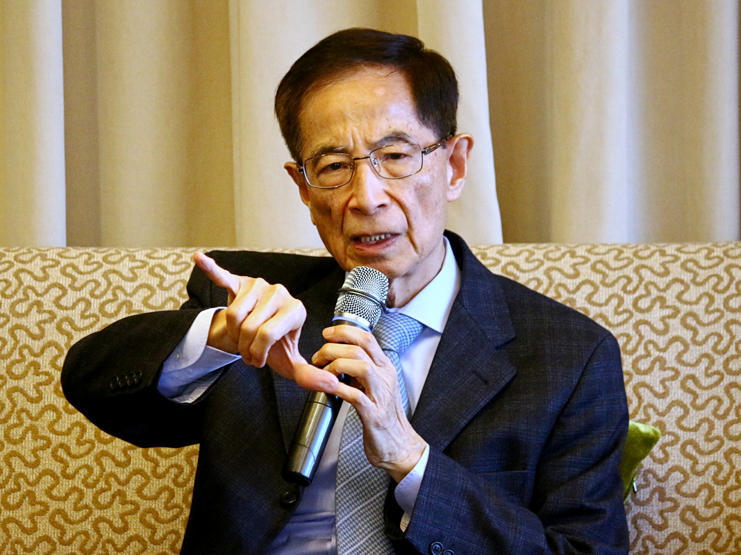 香港民主黨創會主席李柱銘 (資料照片/央廣記者王照坤 攝)