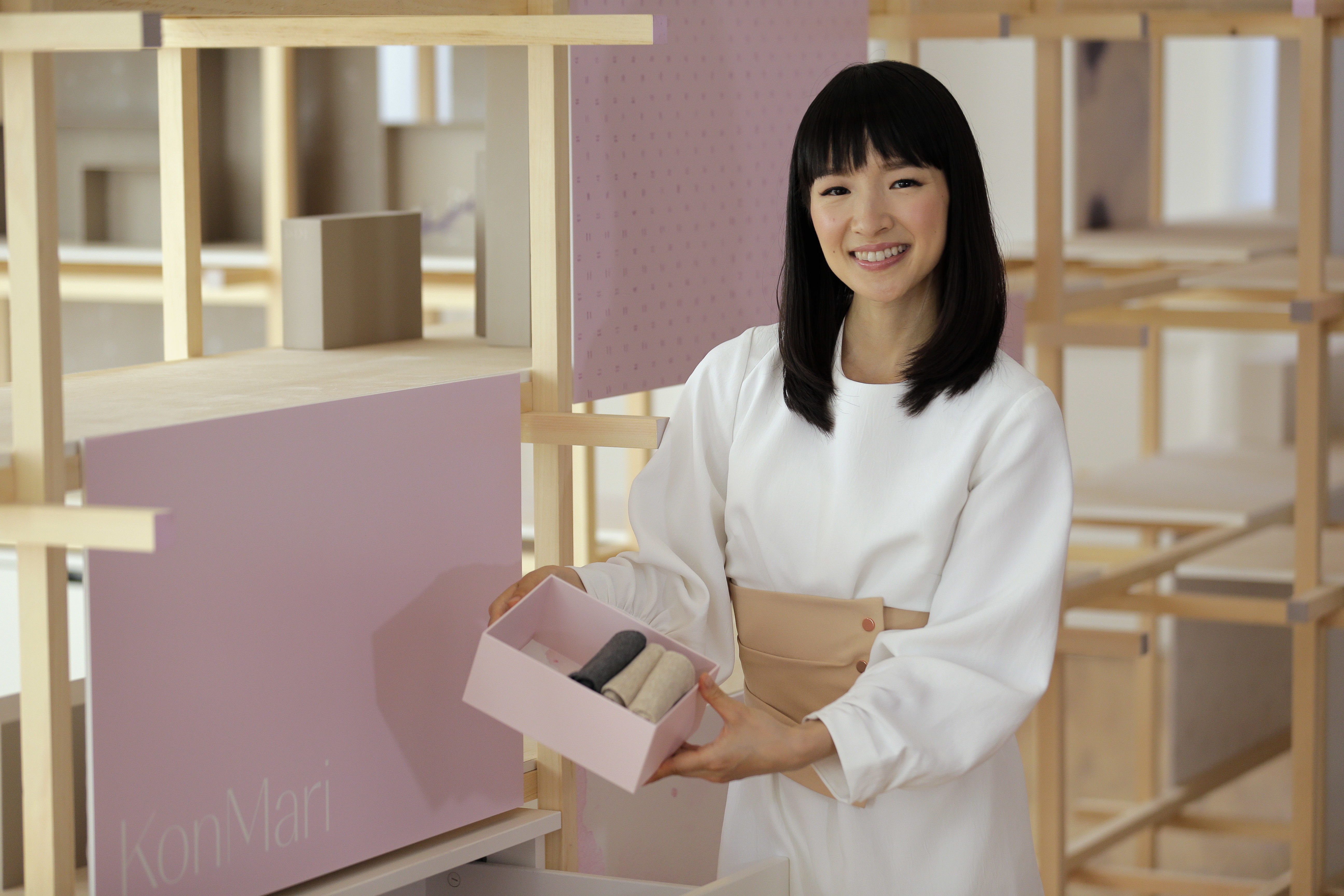 日本收納師近藤麻理惠(Marie Kondo)。(資料照 / 美聯社 / 達志影像)