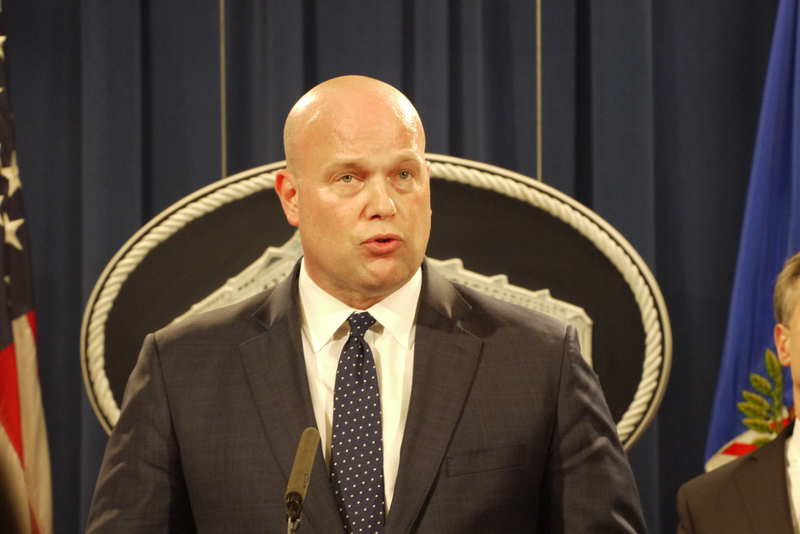 美國司法部前代理部長惠塔克將出任美國駐北約大使。(圖:中央社檔案照)