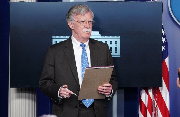 美國前國家安全顧問波頓(John Bolton)。(資料照片/AFP)