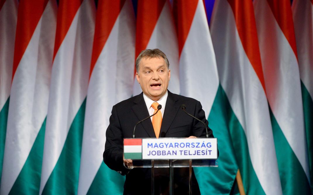 親俄羅斯的匈牙利總理奧班(Viktor Orban)的連任之路，因為烏克蘭戰爭而出現變數。(AFP)