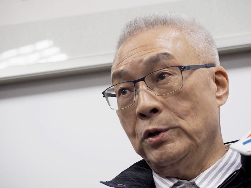 國民黨黨主席吳敦義。(央廣資料照/蕭照平 攝)