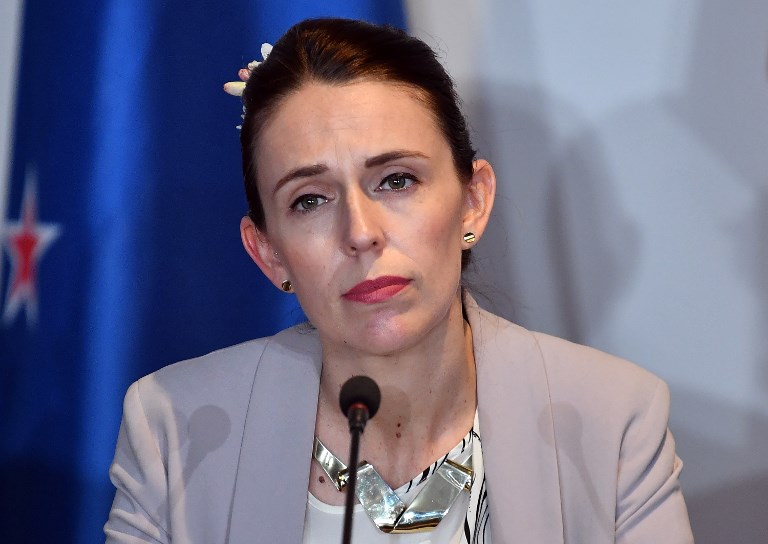 紐西蘭總理阿爾登(Jacinda Ardern)表示，紐西蘭將進入最高警戒，未來48小時將進入封鎖狀態。 (AFP)