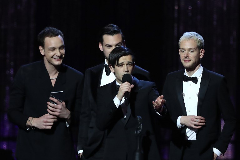 英國搖滾樂團「The 1975」在吉隆坡音樂節表演被迫中途喊卡，音樂節也遭取消。  (資料照片/AFP)