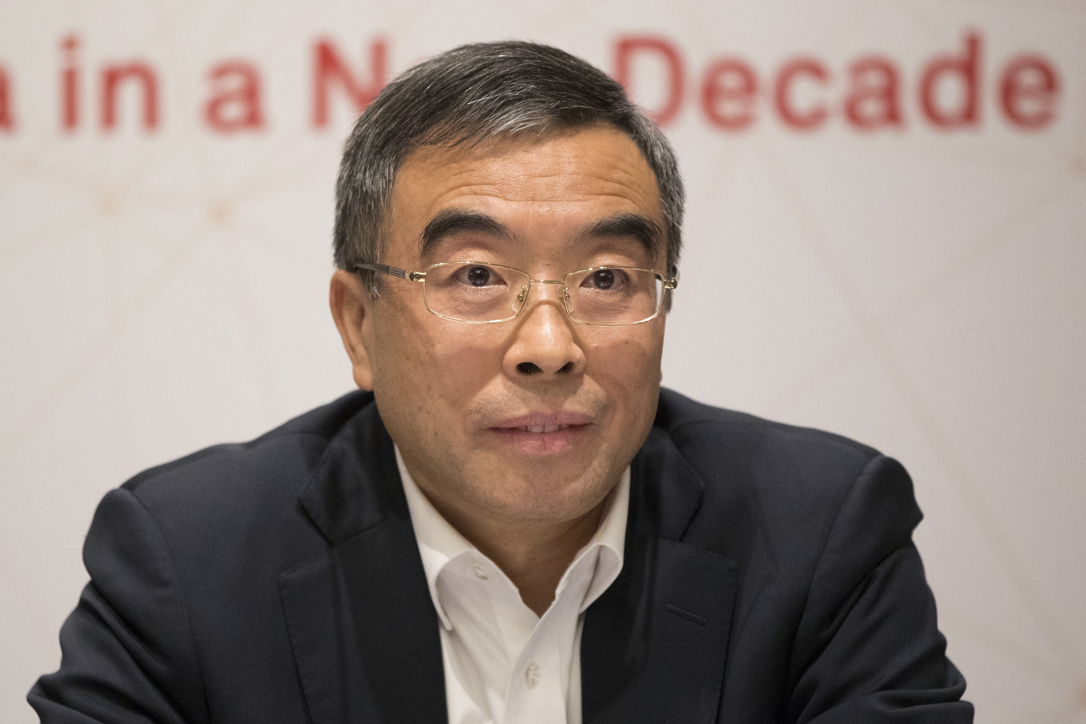 中國通訊設備巨頭華為公司董事長梁華。(美聯社/達志影像)