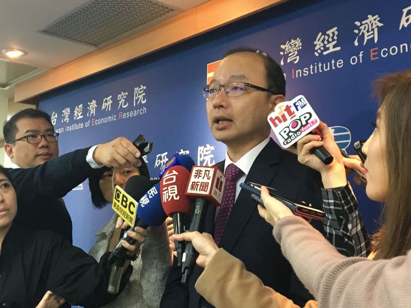 台經院景氣預測中心主任孫明德受訪。(資料照片／中央社）