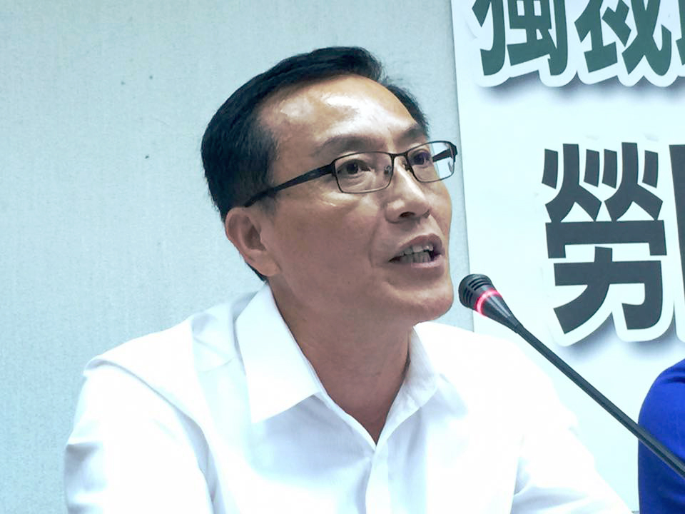 全國產業總工會秘書長戴國榮。(資料照片/蕭照平 攝)
