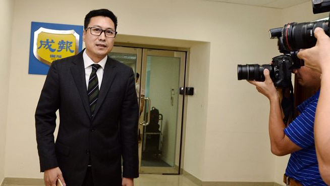 香港成報老闆谷卓恒。(網路照片)