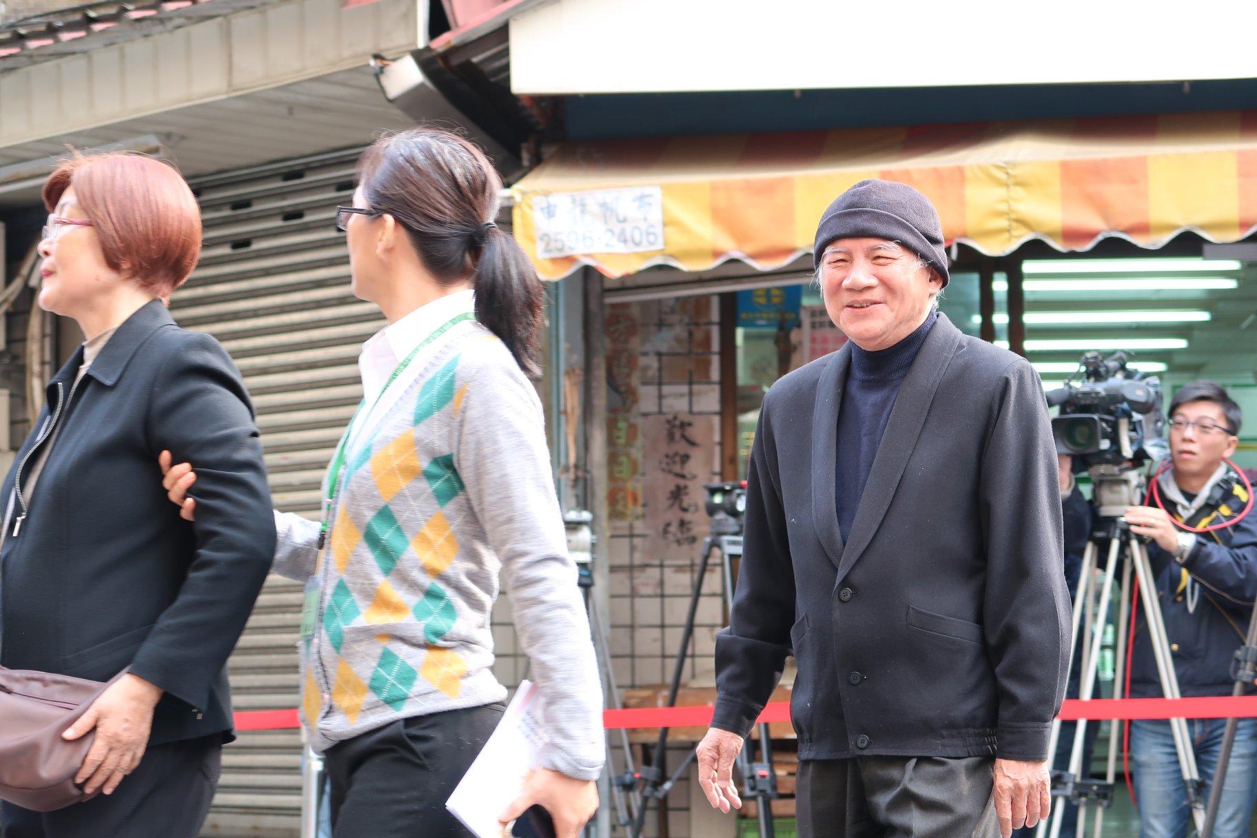 民進黨前主席林義雄28日表示，任何主張重啟核四的政治人物，都不應該讓他當選。(王韋婷攝)