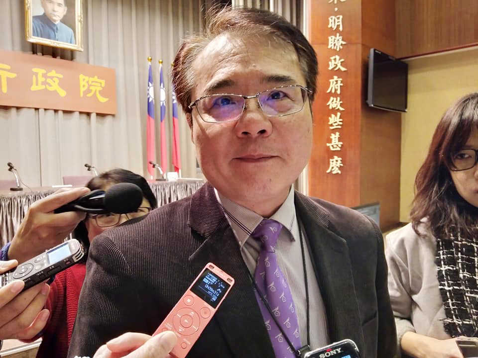 教育部師資培育及藝術教育司長鄭淵全。(王韋婷 攝)