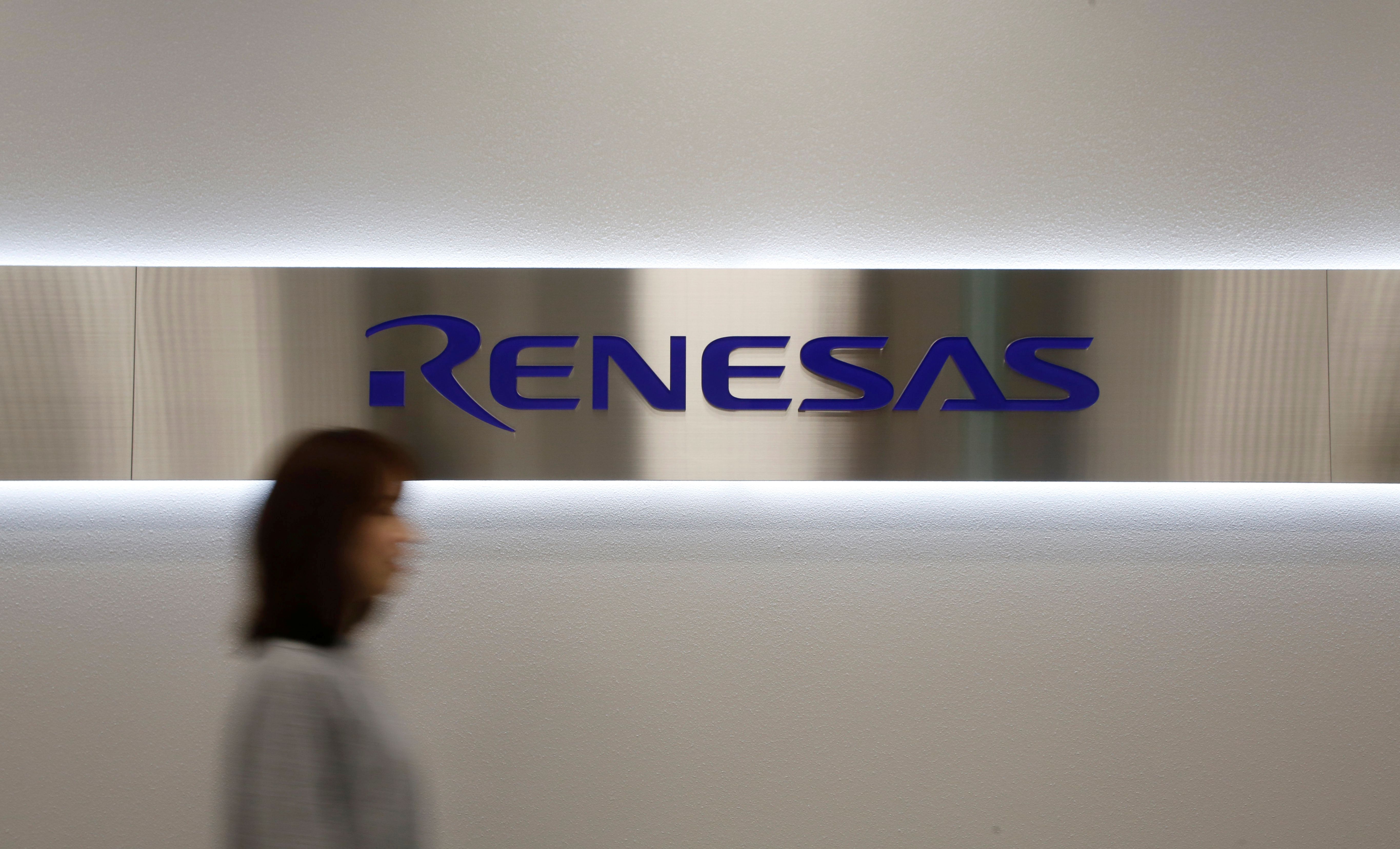 日本半導體大廠瑞薩電子(Renesas)日前位於那珂的晶圓廠失火，研調機構認為，車用MCU供應將更吃緊。圖為瑞薩電子東京總部。(路透社/達志影像)
