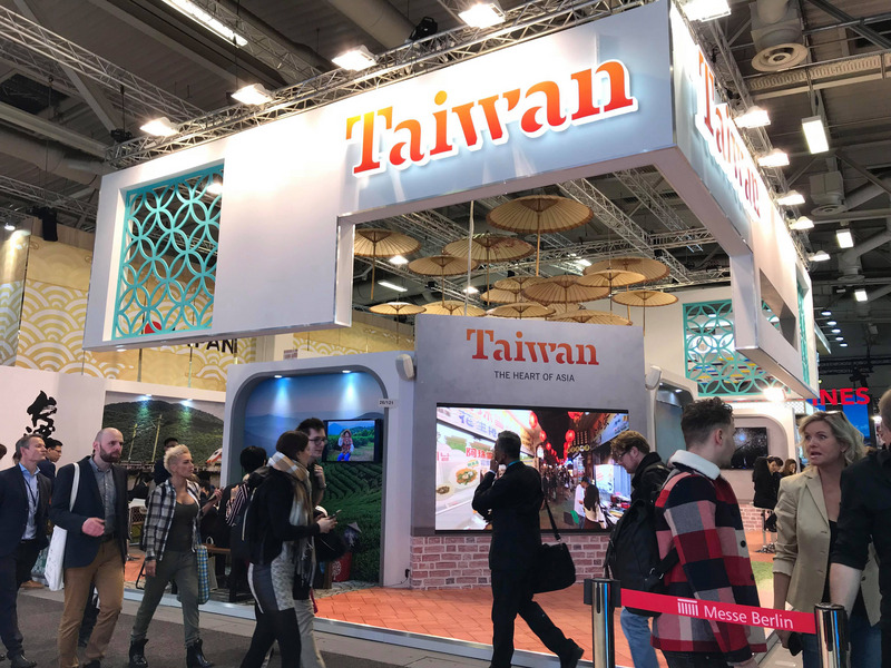 全球規模最大的觀光博覽會柏林國際旅展（ITB）今年因為武漢肺炎疫情取消。圖為台灣去年參展的情形 （資料照片/觀光局提供）
