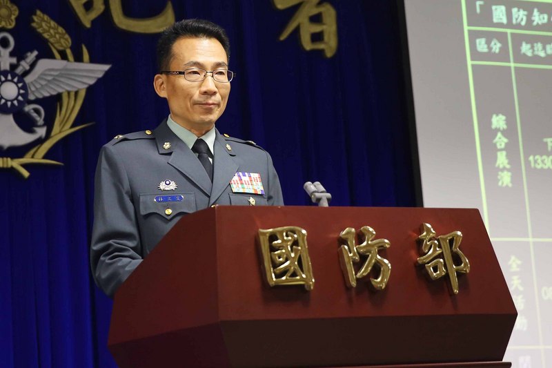 國防部作計室聯戰處處長林文皇。(資料照片/CNA)