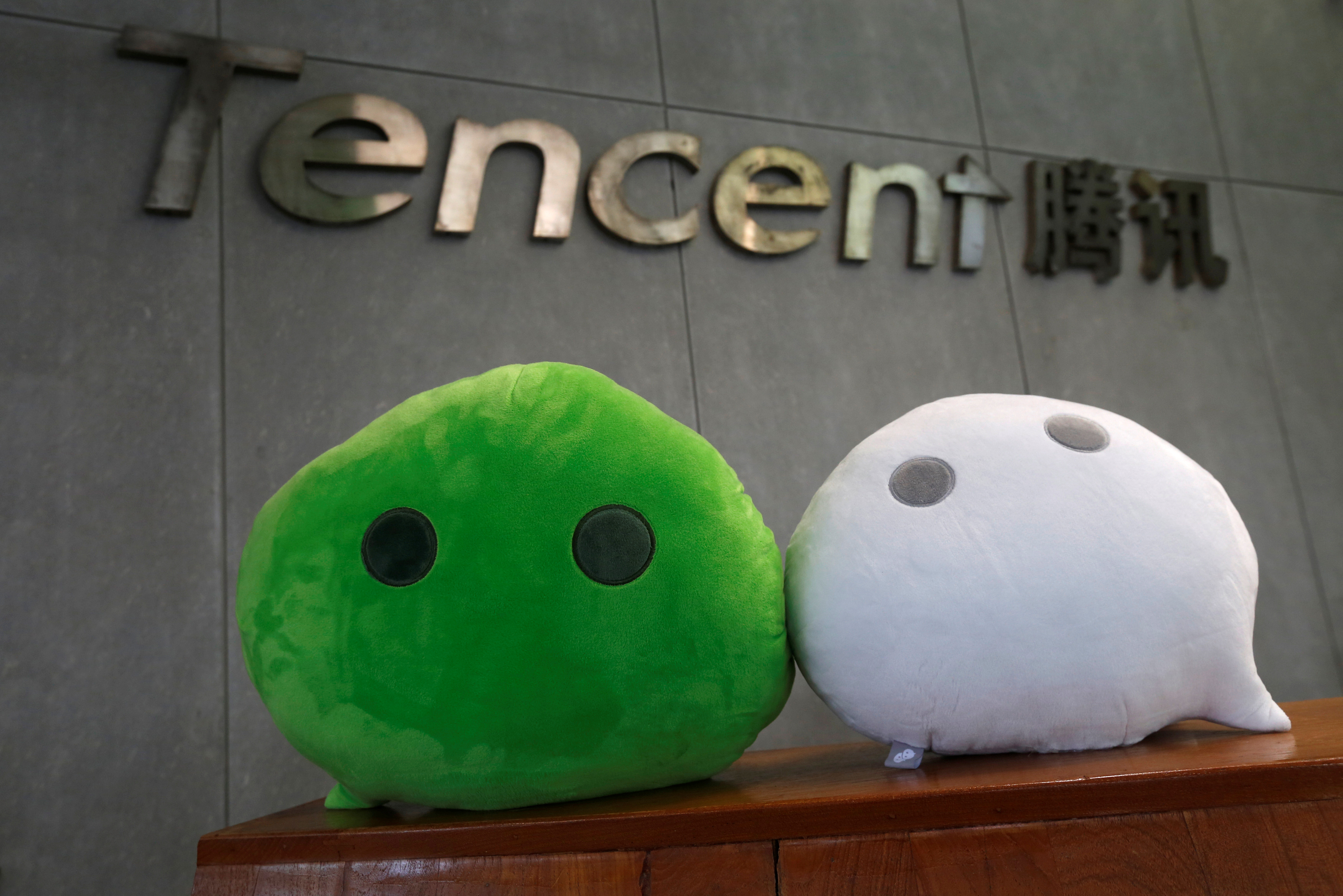 美國禁WeChat，騰訊：繼續磋商解決方案。(路透社/達志影像)