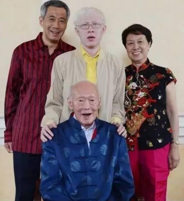 新加坡總理李顯龍(左)長子李毅鵬(中) (網路圖片)
