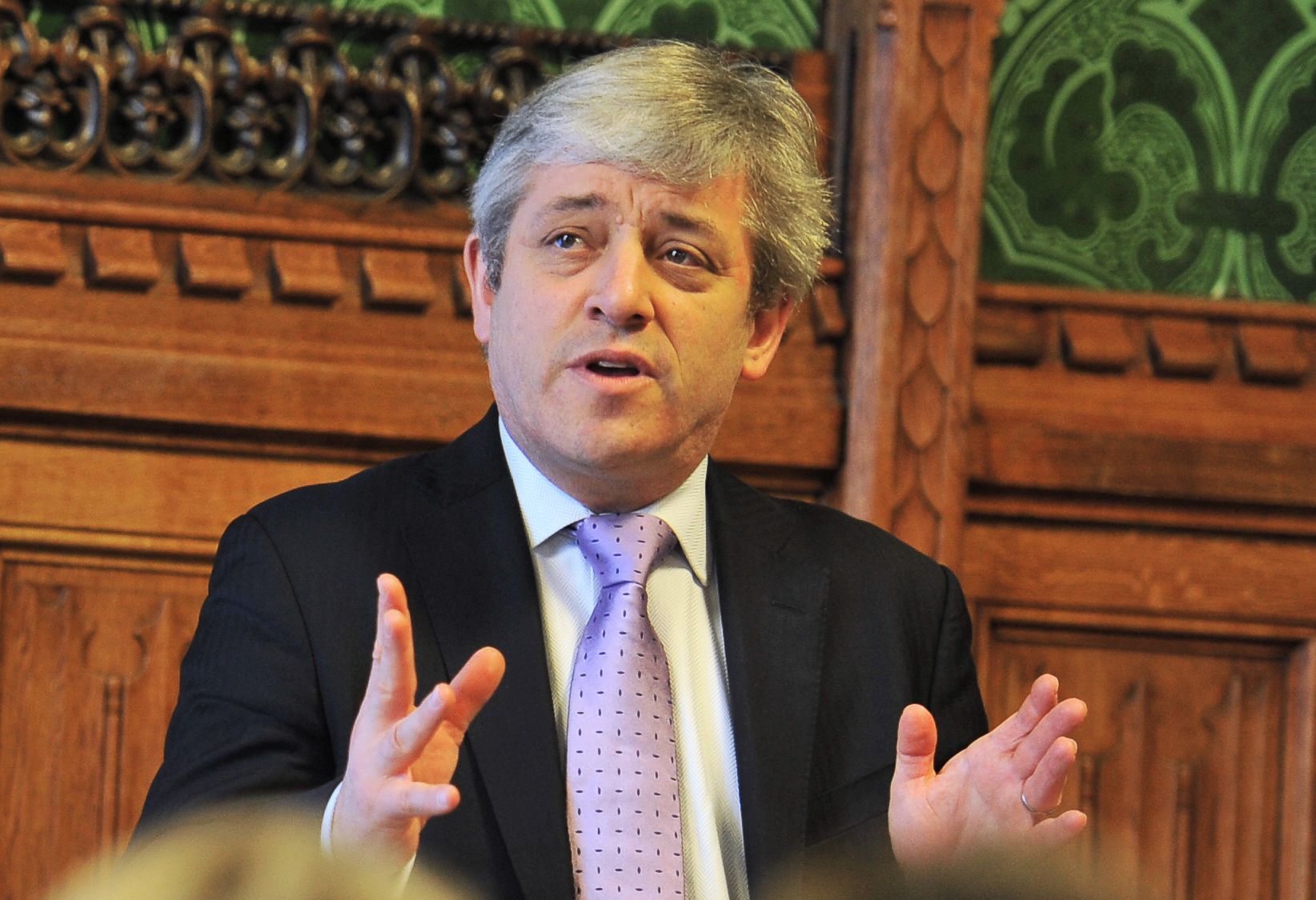 英國國會下議院議長貝爾考(John Bercow) (圖:英下議院)