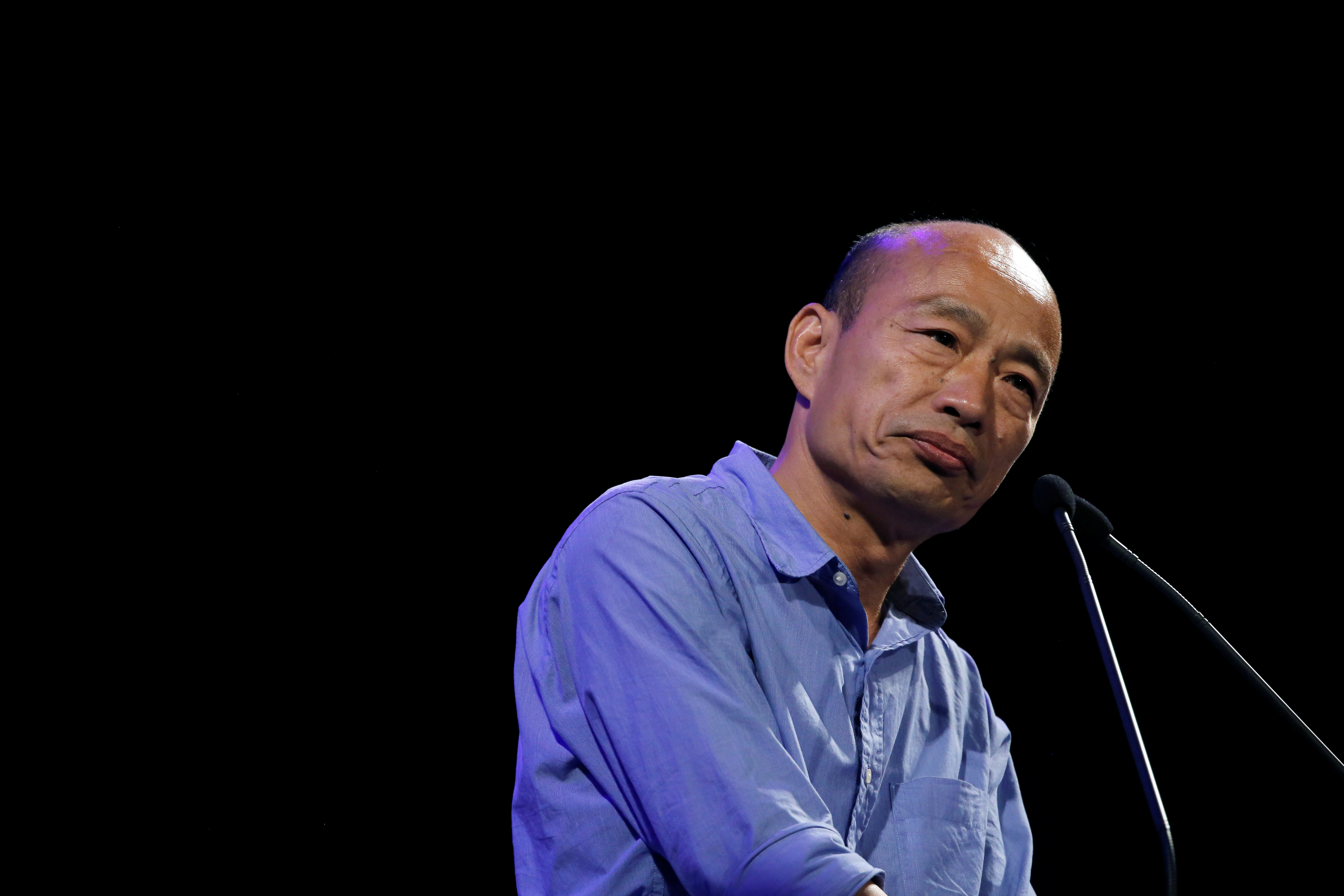 高雄市長韓國瑜。(路透社/達志影像)