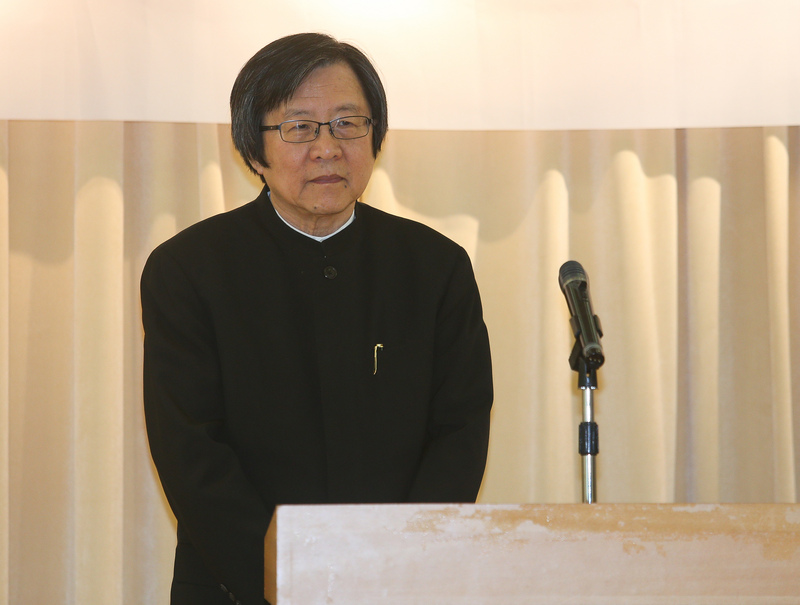 台灣日本關係協會會長邱義仁（圖）接受前總統陳水扁廣播訪問時表示，台灣要宣布獨立不是台灣人可以決定，要考慮國際形勢與中國可能作為。（中央社檔案照）