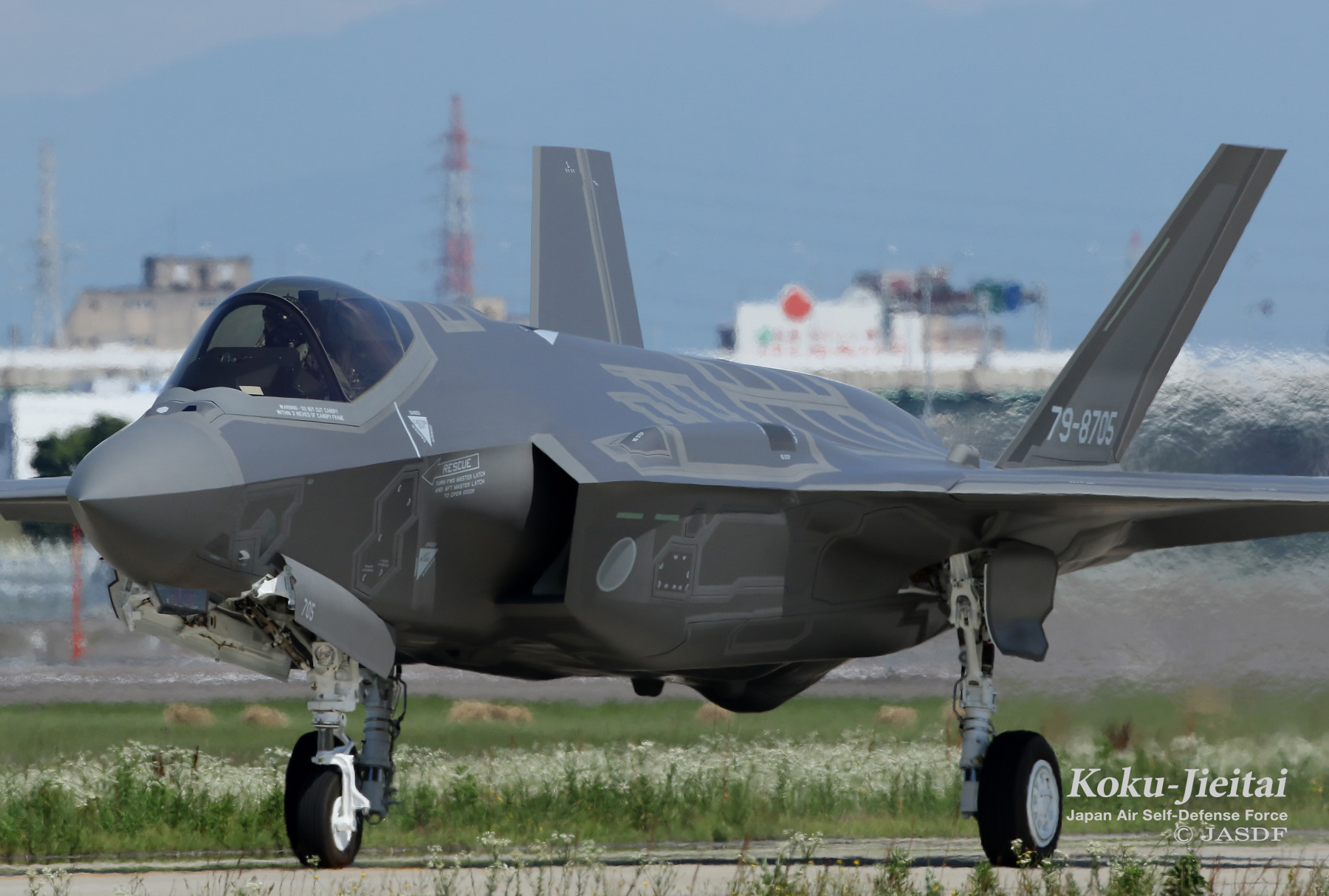 日本航空自衛隊F-35A戰鬥機。非新聞事件中戰機。(圖：航空自衛隊官網)