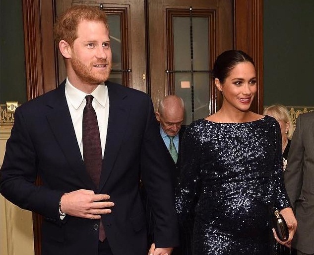 英國哈利王子(Prince Harry)與妻子梅根(Meghan)。(圖：肯辛頓宮IG)