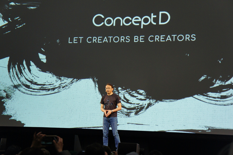 電腦品牌廠宏碁11日在紐約舉行全球發表會，推出新品牌ConceptD，試圖樹立產業新標準。(圖：中央社)