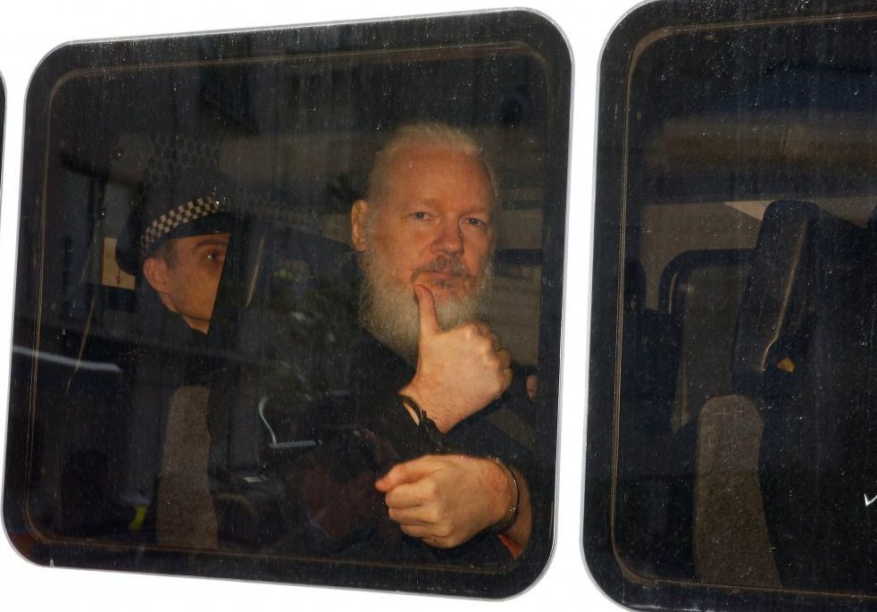 維基解密(WikiLeaks)創辦人亞桑傑(Julian Assange)。(路透社/達志影像)
