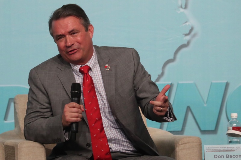 美國聯邦眾議員貝肯（Don Bacon）。(圖:中央社檔案照片)