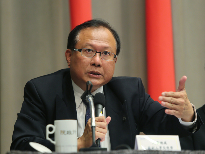 行政院人事行政總處政務副人事長蘇俊榮(資料照片/中央社)