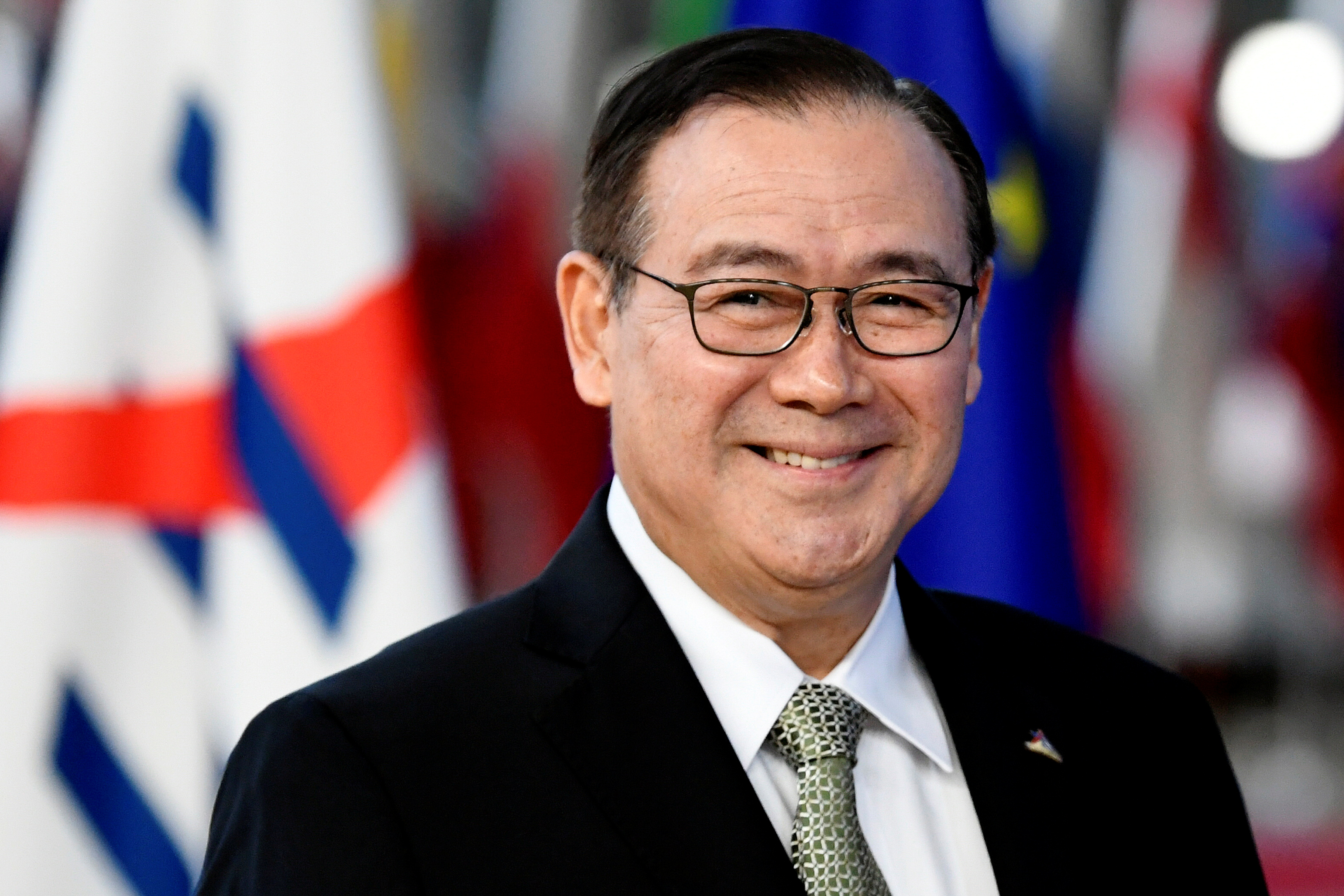 菲律賓外交部長陸辛(Teodoro Locsin)(路透社/達志影像)