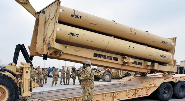 美國部屬在南韓境內的薩德反飛彈系統再度引起韓中關係的緊張。(Facebook)