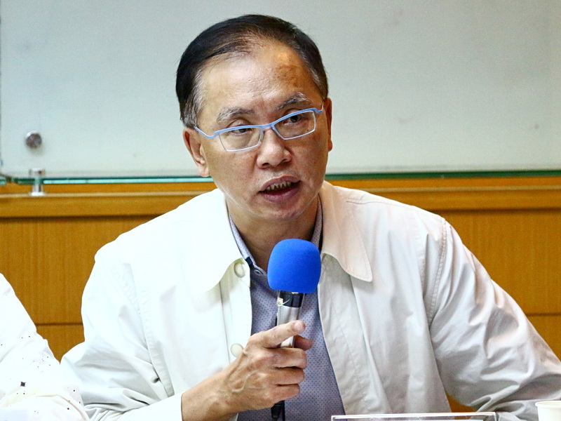 台灣國家政策研究協會諮詢委員董立文。 (資料照片/央廣記者王照坤 攝)
