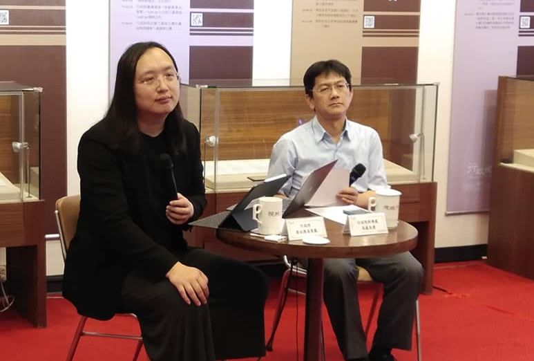 政務委員唐鳳30日表示，政院也研議列出推薦使用的資安產品「白名單」，未來關鍵基礎設施可能就只使用白名單產品。（王韋婷 攝）