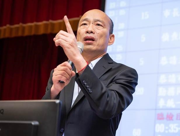 高雄市長韓國瑜18日表示，他訪美時絕不會動用外交部的資源。(圖：韓國瑜臉書)