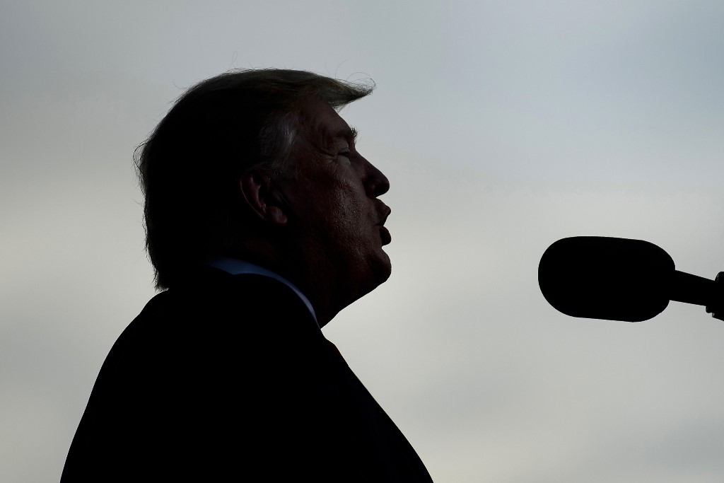 美國總統川普。(AFP)