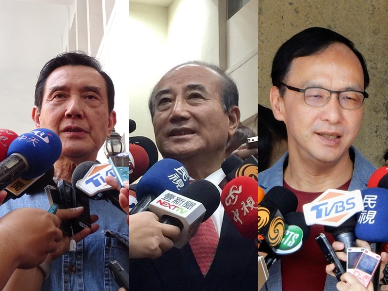 針對自經區問題，前總統馬英九、前立法院長王金平、前新北市長朱立倫皆表示可行。(合成圖/RTI)